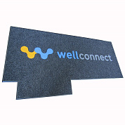 Ковёр с логотипом ''Wellconnect"