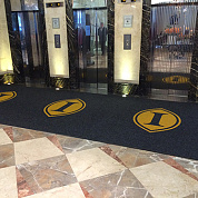 Ковры с логотипом в отеле Intercontinental