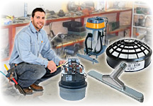 Запчасти, аксессуары и расходные материалы для пылесосов, пылеводососов