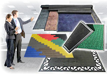 Входные придверные коврики и ковры