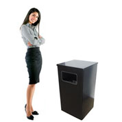 Квадратная урна для мусора