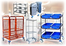 Тележки сервисные