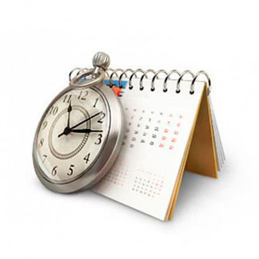 График работы в феврале