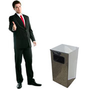 Квадратная урна для мусора