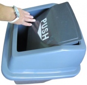 Корзина для мусора с плавающей крышкой