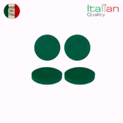 Комплект зеленых размывочных кругов