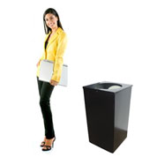 Квадратная урна для мусора