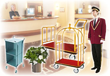 Элементы офисного и гостиничного интерьера