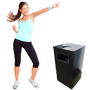 Квадратная урна для мусора