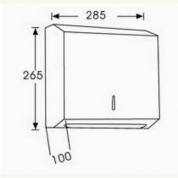 NRG диспенсер бумажных полотенец в листах