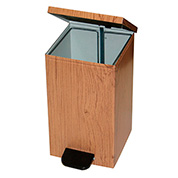 Урна с педалью бук, вишня