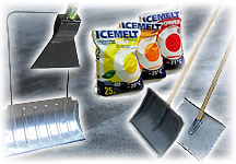 Лопаты для снега, скреперы, движки, ледорубы, противогололедные реагенты