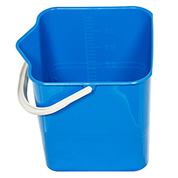 Ведро для мытья пола 25 л синее