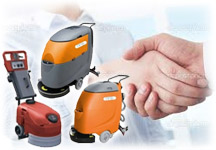 Аренда поломоечных и подметальных машин