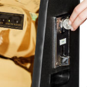 Вендинговый (платный) аппарат для чистки обуви с мультимонетным монетоприемником XDWC