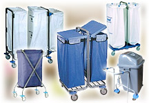 Тележки с мешками