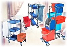 Тележки для комплексной уборки