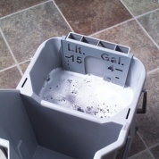 Двойное ведро с вертикальным отжимом