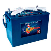 Тяговый аккумулятор U.S. Battery US 12V XC2 глубокого разряда с жидким электролитом