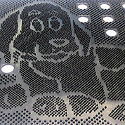 Входной резиновый коврик Dog