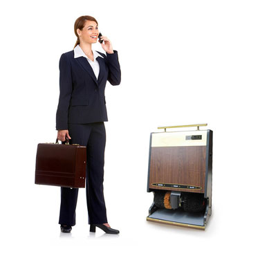 Аренда машинки для чистки обуви XLD-M1 без залога