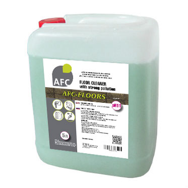 Щелочное средство для мытья полов с сильным загрязнением AFC-FLOORS