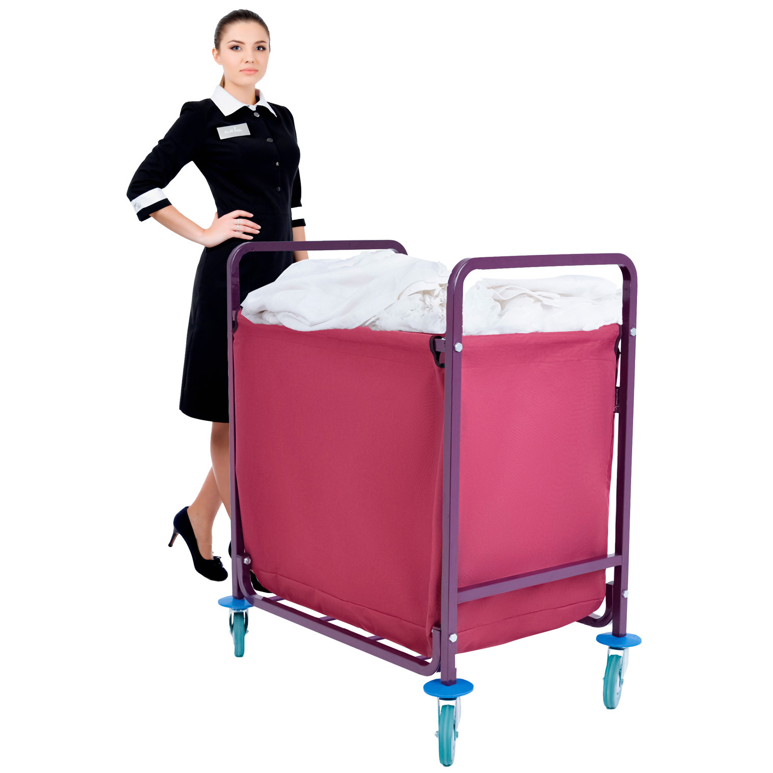 Тележка для сбора и перевозки белья усиленная Big Truck 