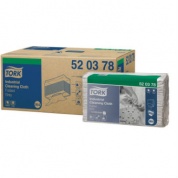 Tork нетканый материал для удаления масла и жира в салфетках, серый