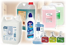 Моющие средства для туалетов и ванных комнат. Жидкое мыло