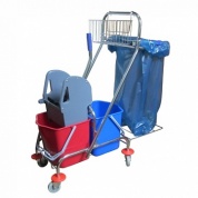 Тележка двухведерная с отжимом
