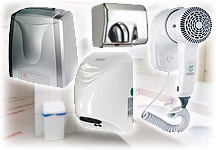 Электросушители для рук, фены