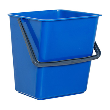Ведро для мытья пола 18 л синее