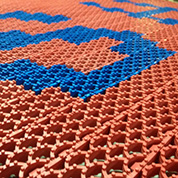 Модульное грязезащитное покрытие Scrub c рисунком (логотипом)