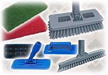 Приспособления для удаления сложных загрязнений, скребки для пола