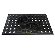 Входной резиновый коврик Dog