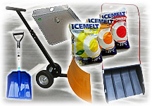 Лопаты для снега, скреперы, движки, ледорубы, противогололедные реагенты