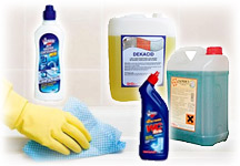 Кислотные моющие средства для санузлов и послестроительной уборки