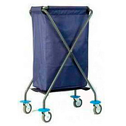 Тележка для сбора мусора с многоразовым мешком