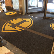 Ковры с логотипом в отеле Intercontinental