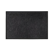 Грязезащитный ворсовый ковер «York» в канте черный