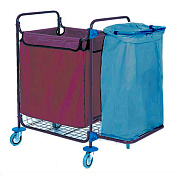 Тележка для сбора белья и мусора