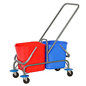 Аренда двухведерной уборочной тележки без отжима 02.107