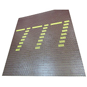 Ковёр с логотипом из материала Scrub ''777"