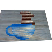 Алюминиевые решетки с грязезащитными вставками Status