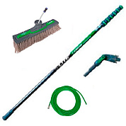 Комплект для мытья окон на высоте до 8,6 метров (2 этаж) nLite CARBON COMPOSITE