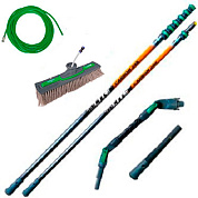 Комплект для мытья окон на высоте до 11,90 метров (3 этаж) nLite CARBON 24K