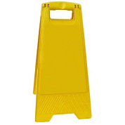 Раскладная пластиковая табличка без надписи