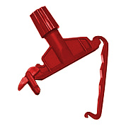 Зажим-держатель для веревочных МОПов красный