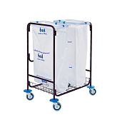 Тележка для сбора мусора с одноразовыми мешками