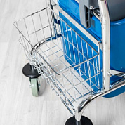 Сетчатая корзинка для одноведерных тележек